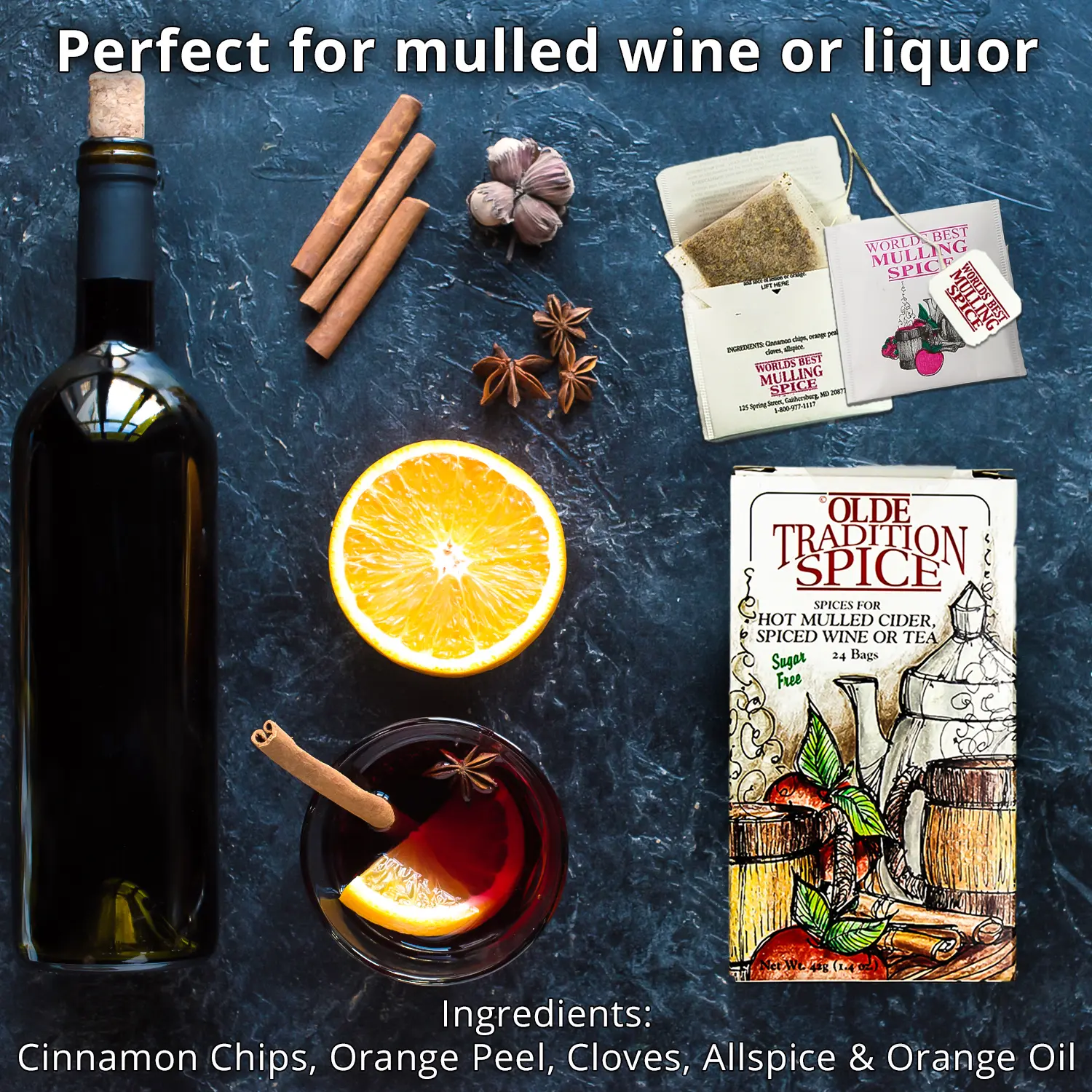 Mulled spice - perfect for mulled wine or liquor